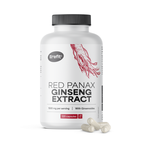 Vörös ginzeng kivonat 1500 mg, 120 kapszula