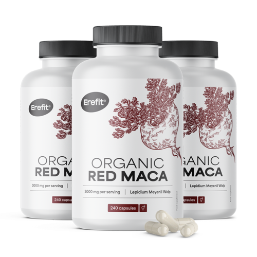 3x BIO Piros maca 3000 mg, összesen 720 kapszula